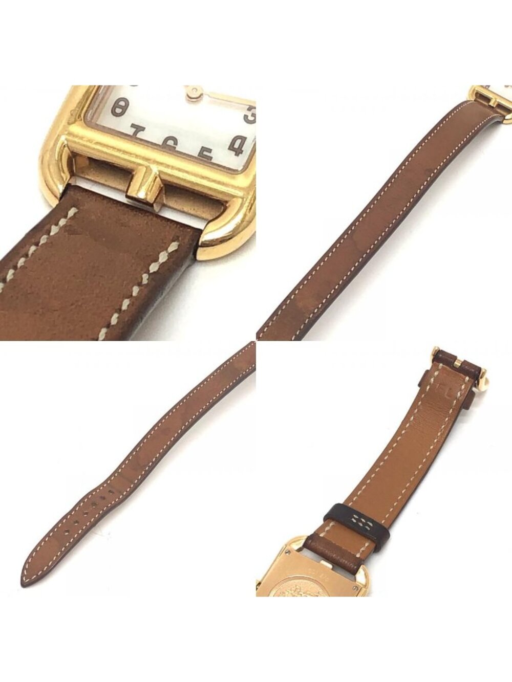 Hermes Watch 18k Pink Gold Cape Cod Double Tour - Picture 8 of 9